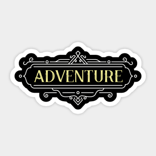 Adventure 3 Sticker